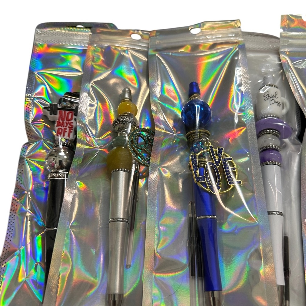 She signs it Collection By Tolee Dezigns- Handcrafted Beaded Pens - Picture 3 of 8